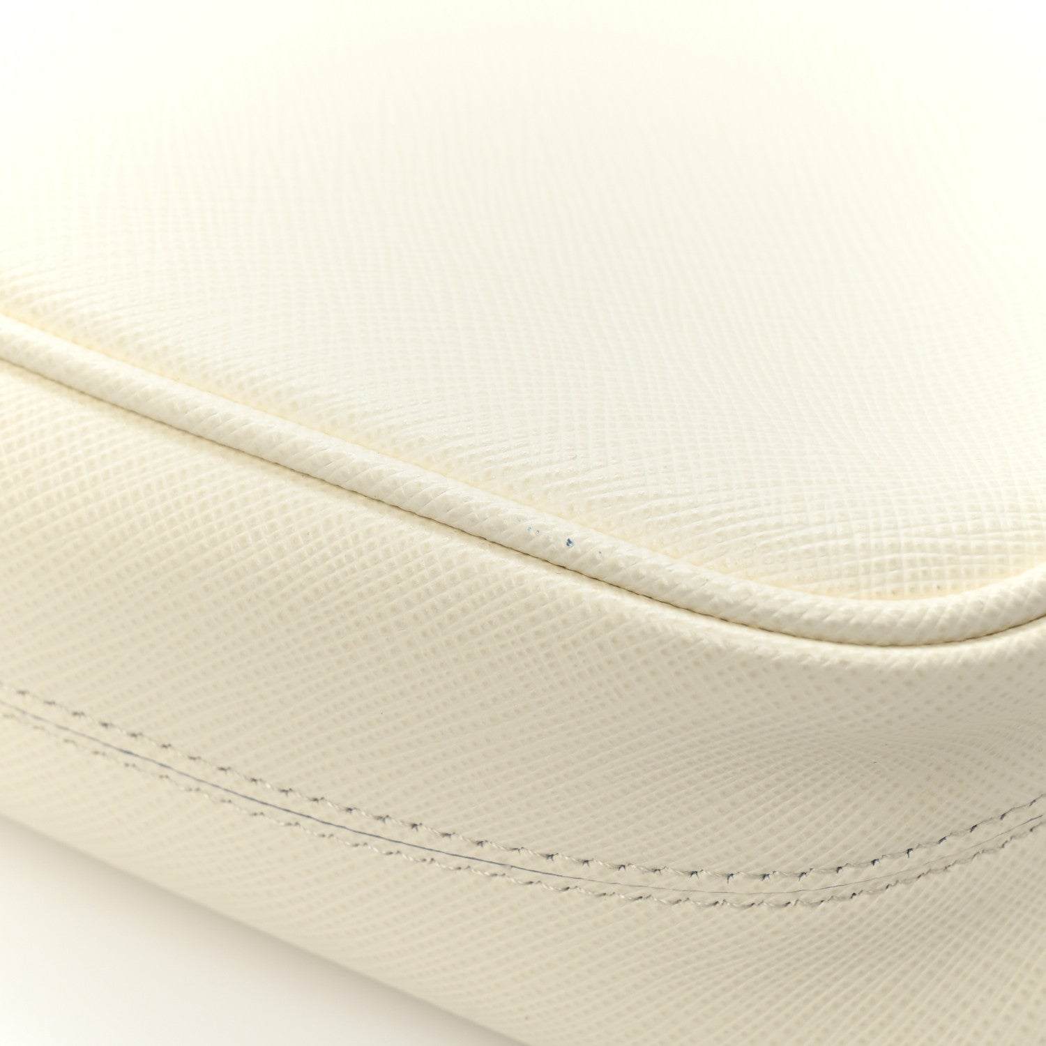 Prada Saffiano Lux Re-Edition 2005 Shoulder Bag White 10 of 12