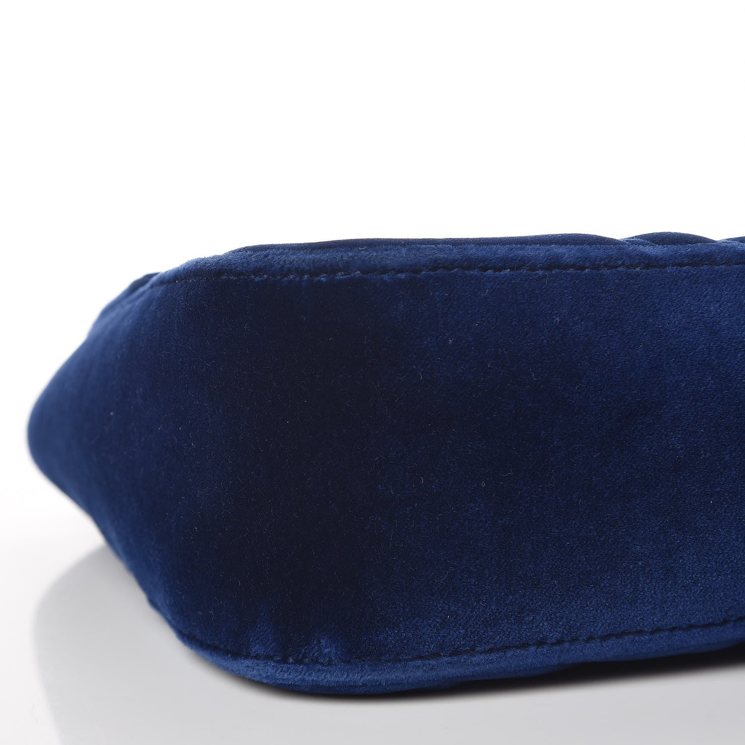 Gucci Velvet Matelasse Medium GG Marmont Shoulder Bag Cobalt Blue 5 of 11