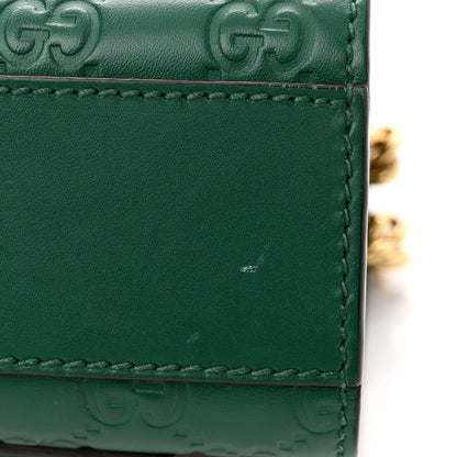 Gucci Guccissima Small Padlock Shoulder Bag Emerald 12 of 12