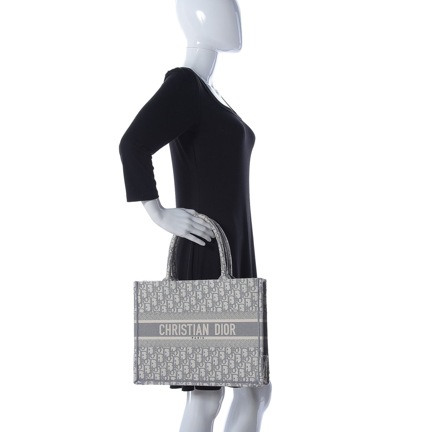 Oblique Medium Book Tote Grey