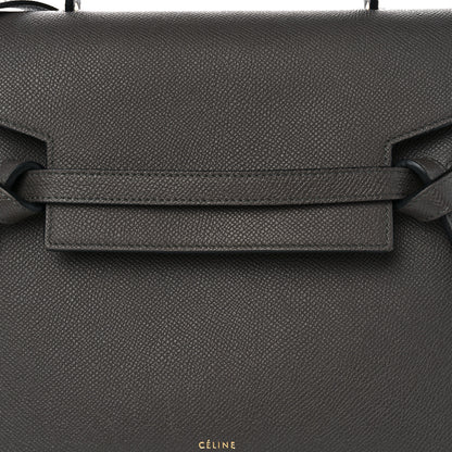 Celine Grained Calfskin Micro Belt Bag Grey 8 of 16