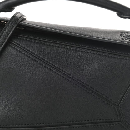 Loewe Calfskin Mini Puzzle Bag Black 8 of 10