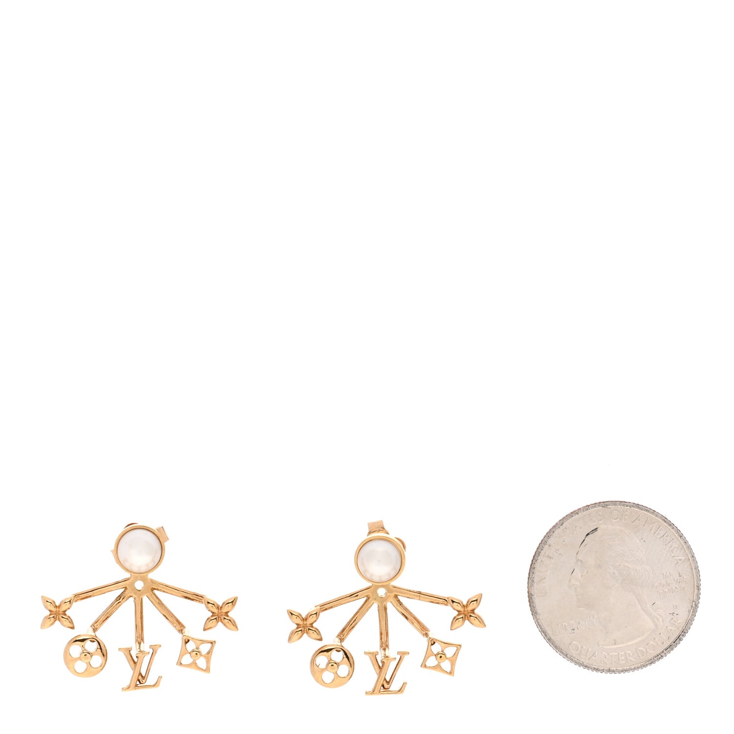Metal Cruiser Earrings Gold