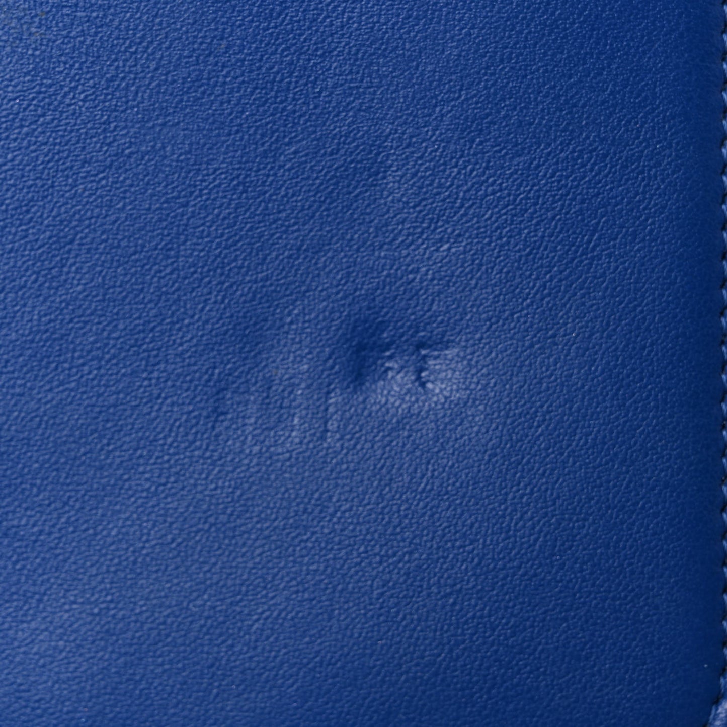 Caviar Quilted Boy Wallet On Chain WOC Blue
