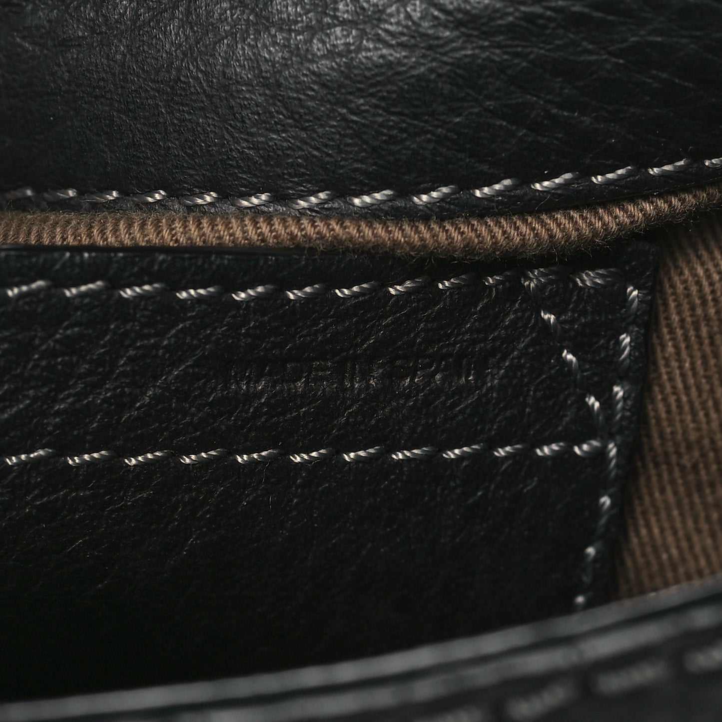 Calfskin Mini Marcie Round Crossbody Bag Black