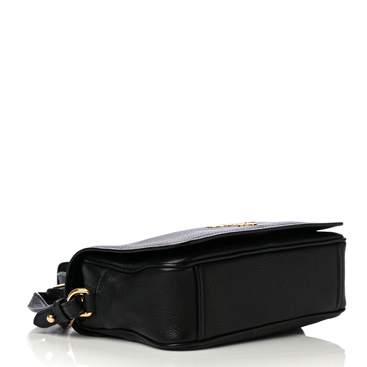 Vitello Phenix Crossbody Bag Black
