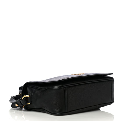 Prada Vitello Phenix Crossbody Bag Black 3 of 11