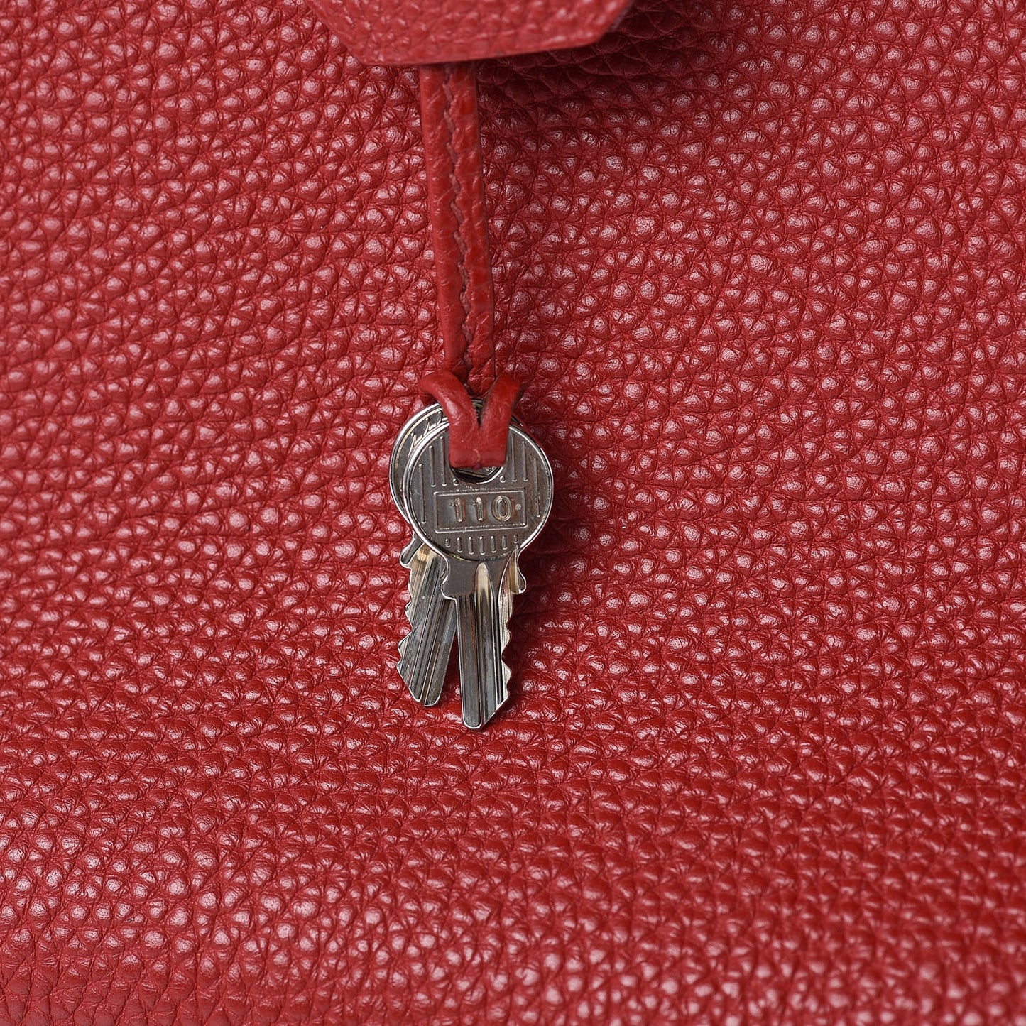 Togo Birkin 30 Rouge Garance