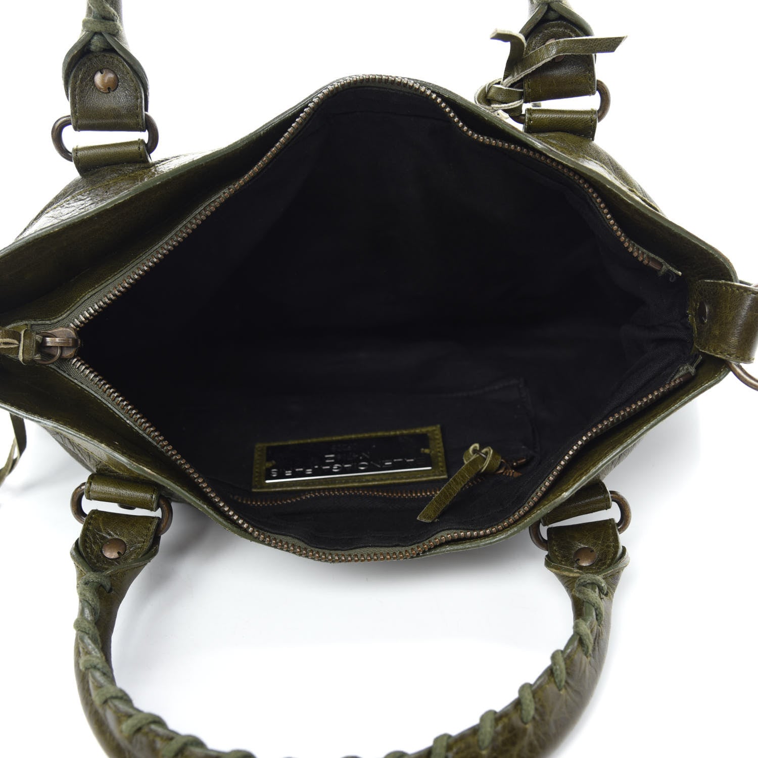 Balenciaga Chevre Classic Hardware First Olive 5 of 10