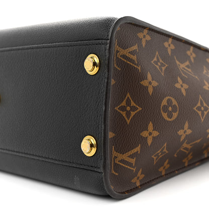 Louis Vuitton Calfskin Monogram On My Side Black 9 of 10