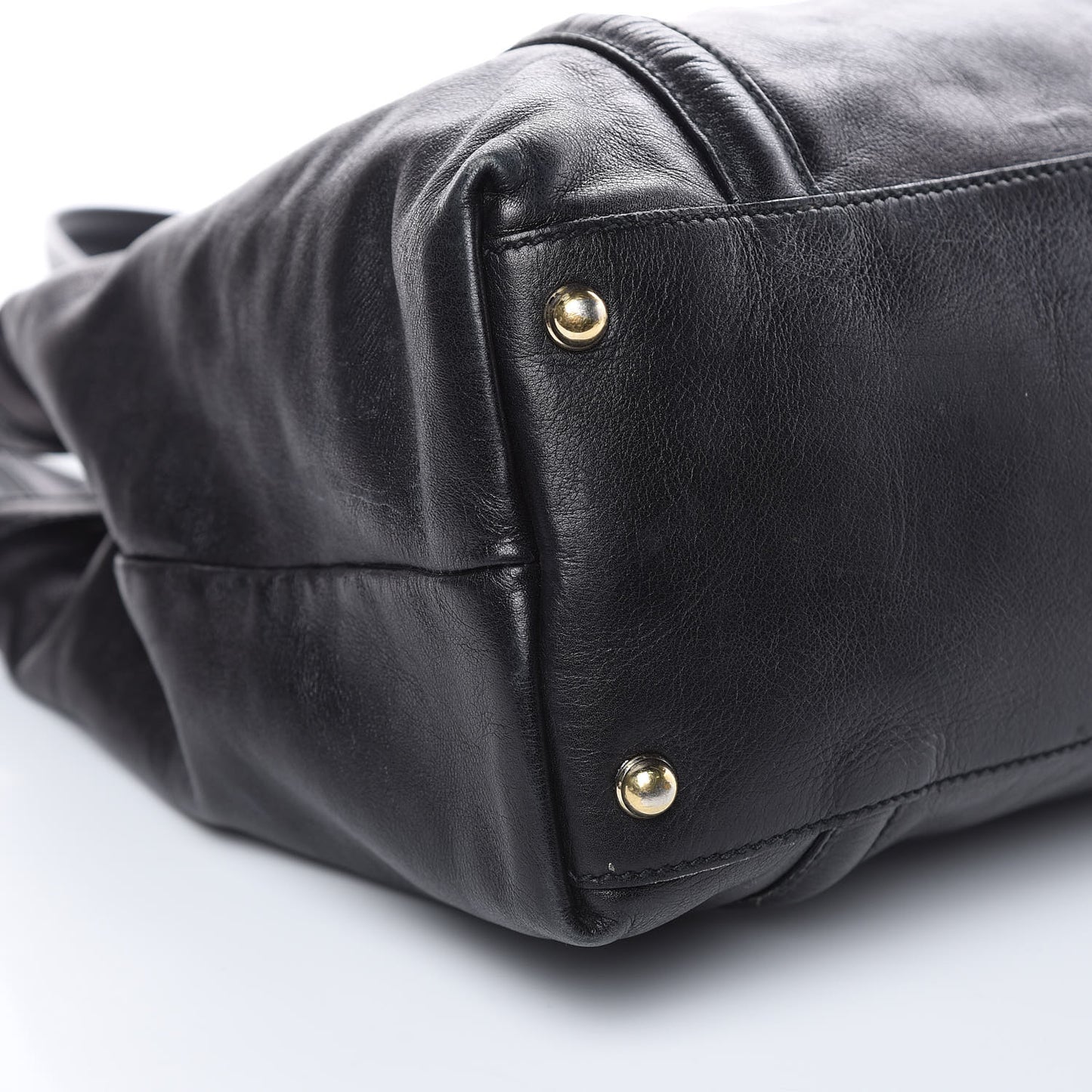 Calfskin Medium Britt Tote Black