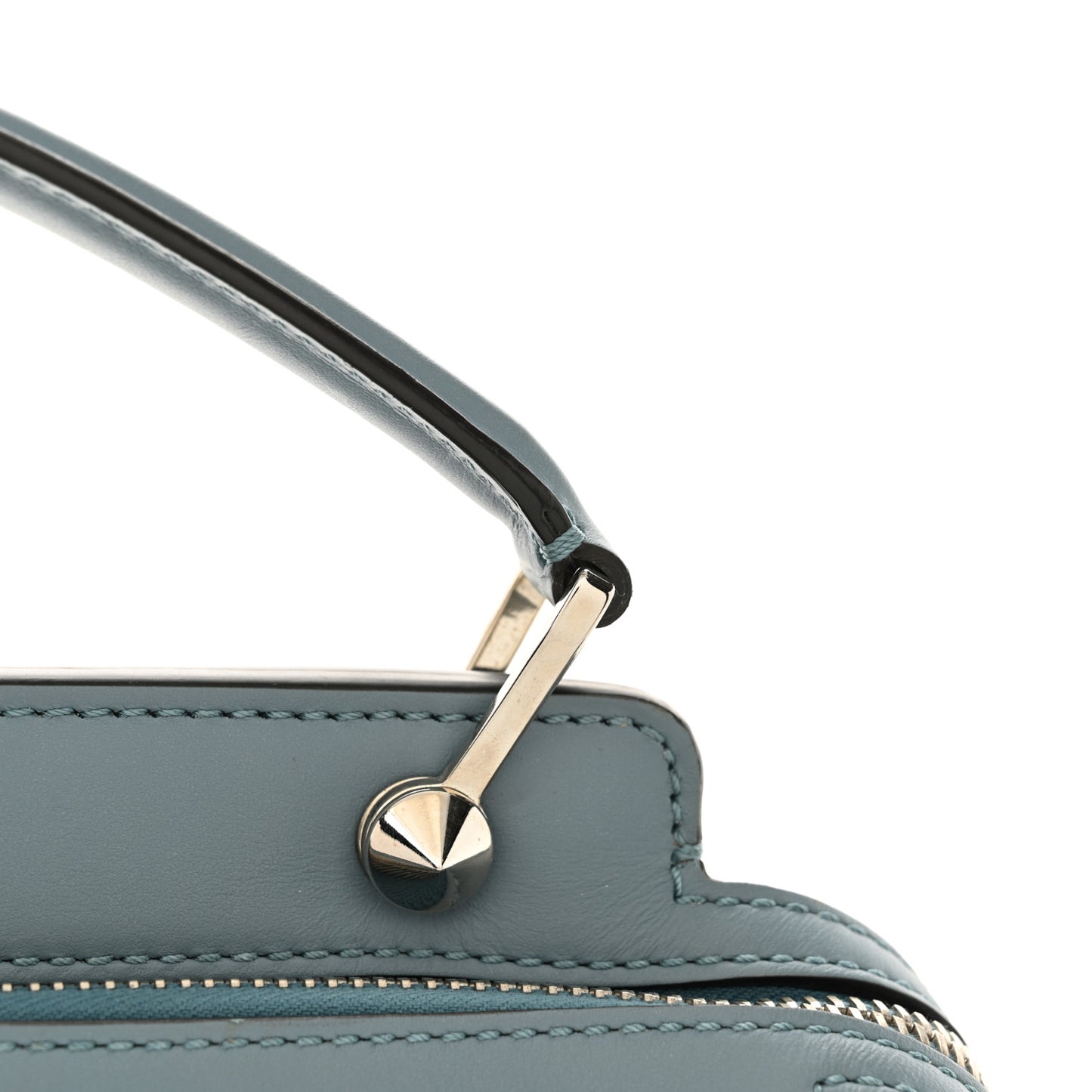 Vitello Baltico Dolce DotCom Satchel Blue