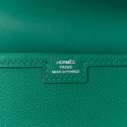 Hermes Evercolor Jige Elan 29 Clutch Bleu Paon 6 of 10