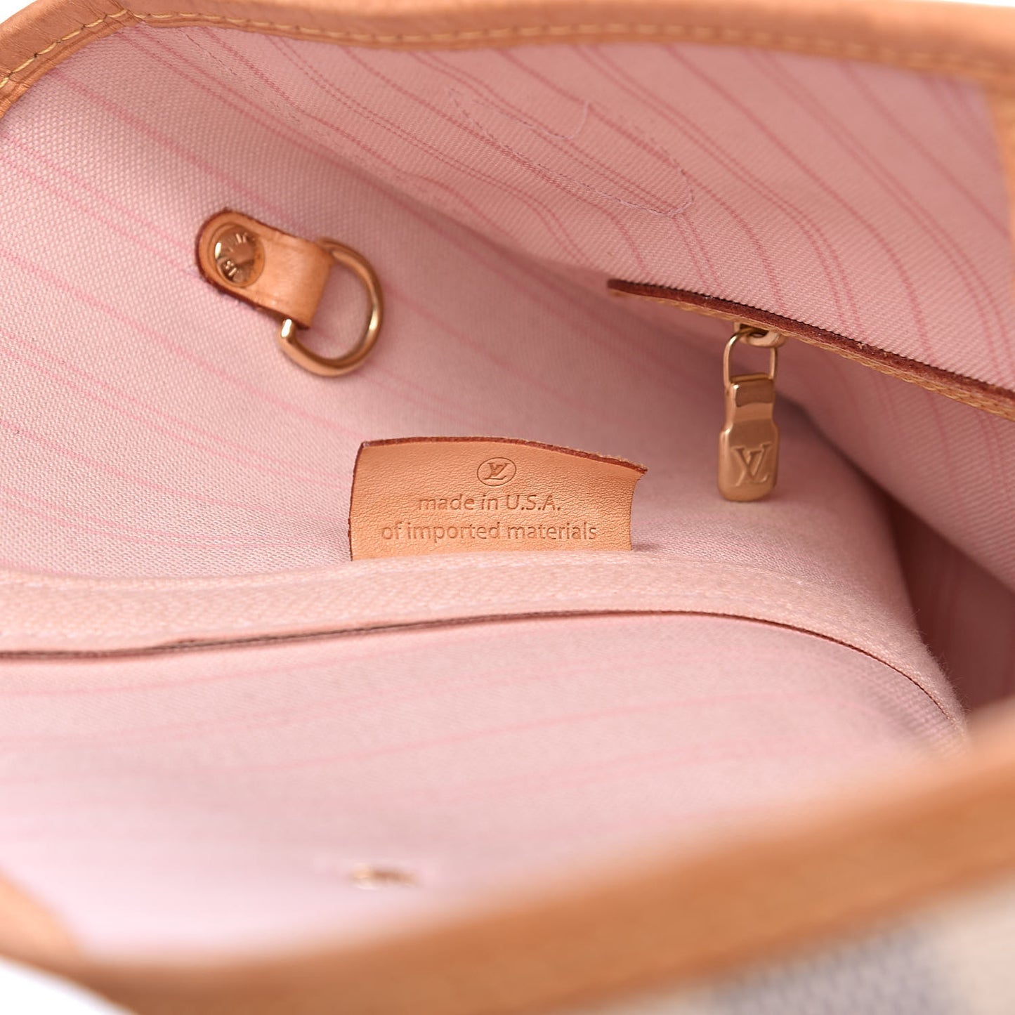 Damier Azur Neo Neverfull MM Rose Ballerine