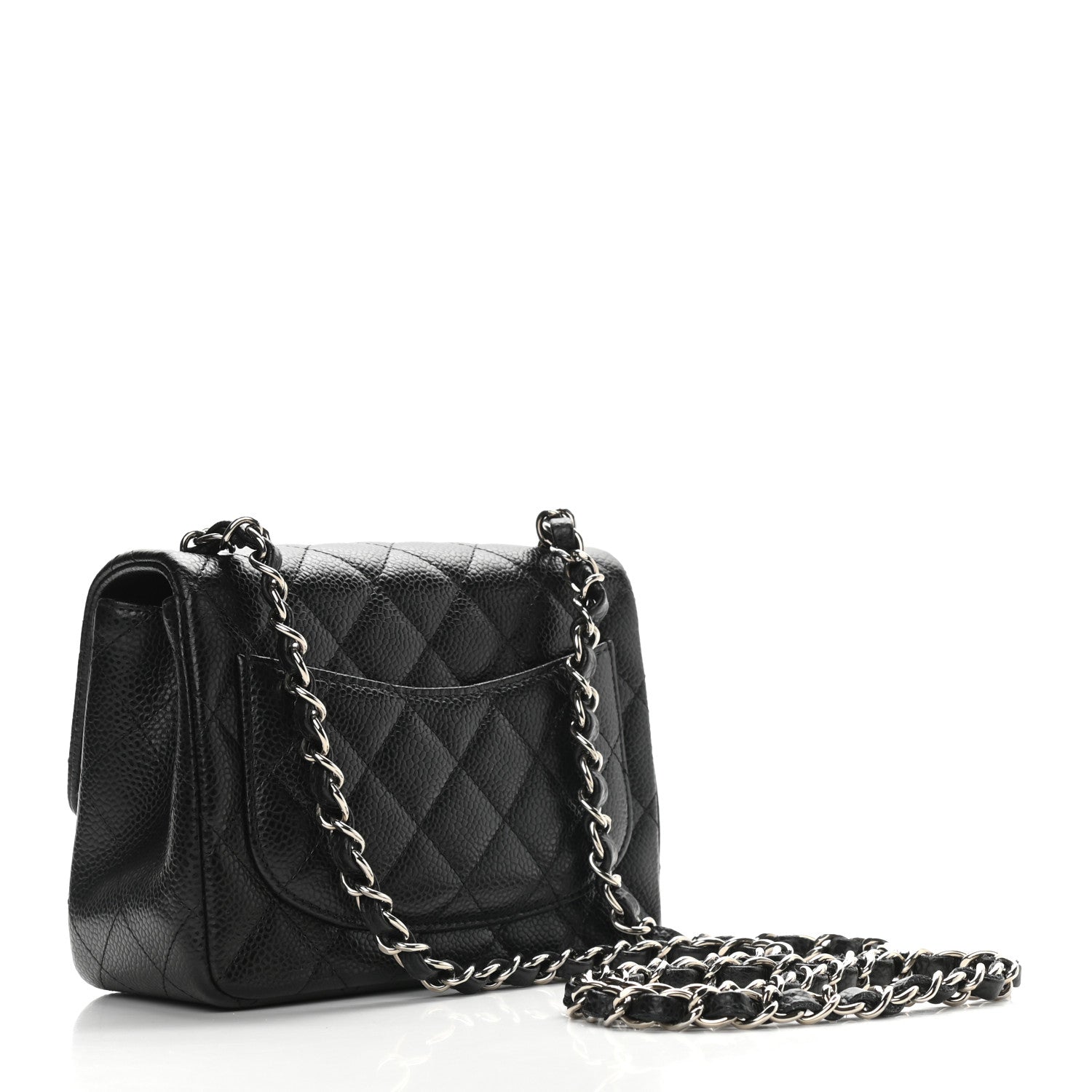 Chanel Caviar Quilted Mini Square Flap Black 3 of 9