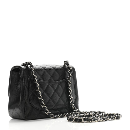 Chanel Caviar Quilted Mini Square Flap Black 3 of 9