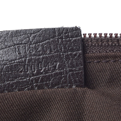 Gucci GG Supreme Monogram Pouch Brown 7 of 7