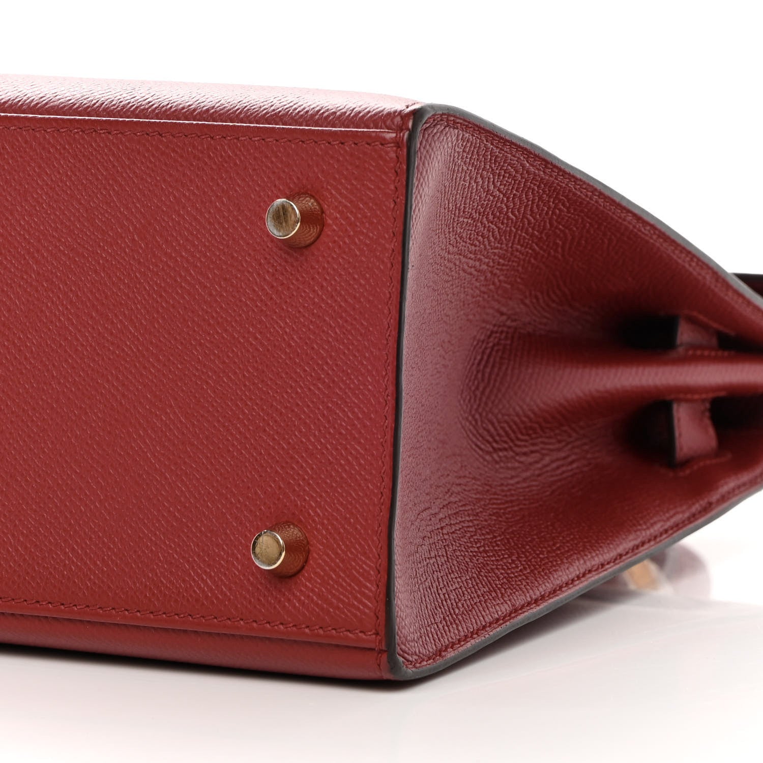 Hermes Epsom Kelly Sellier 28 Rouge Grenat 9 of 19