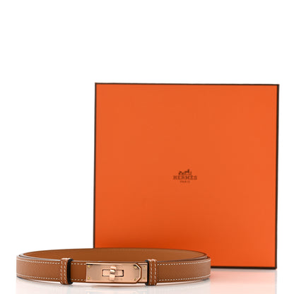 Hermes Epsom Kelly Belt Gold 4 of 4