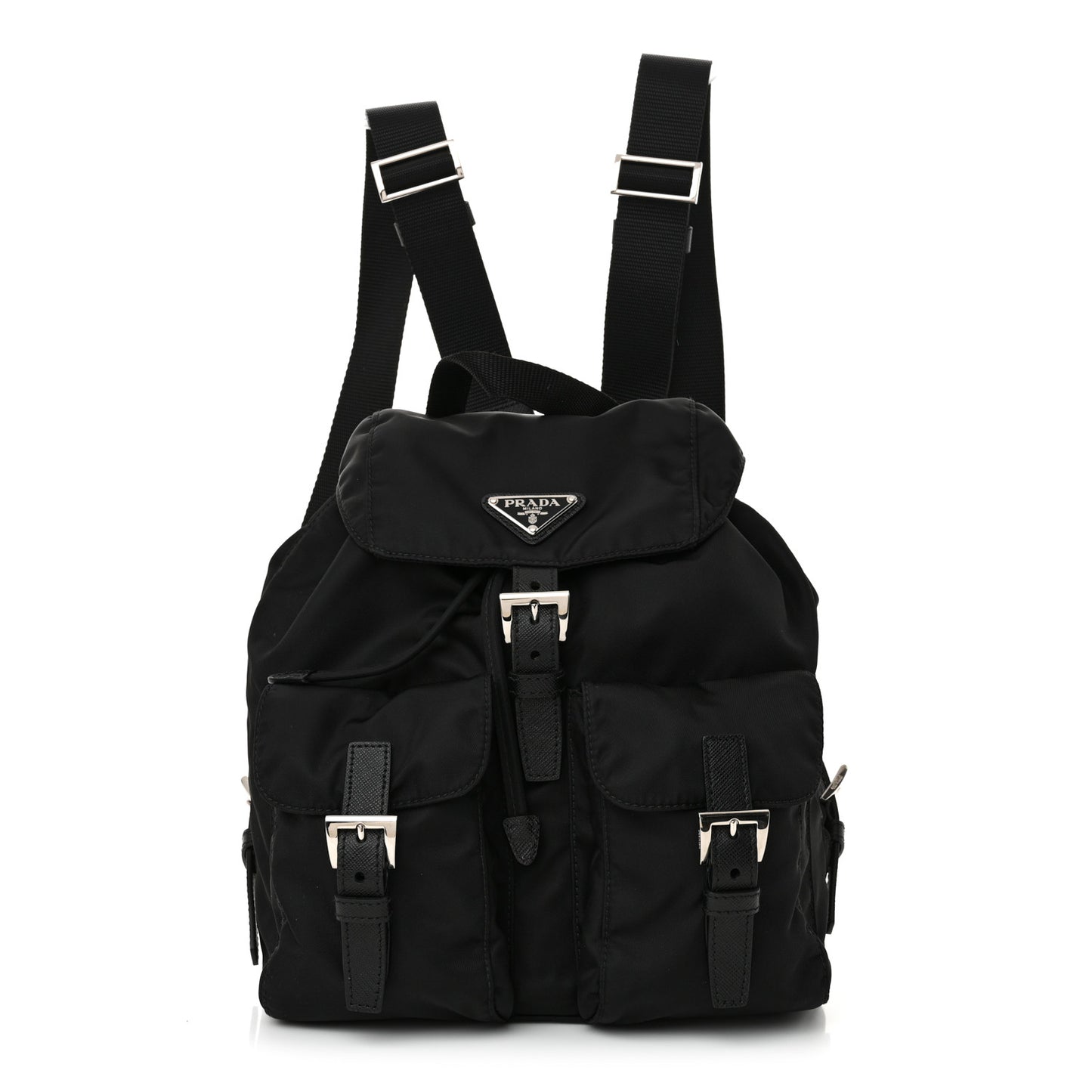 Re-Nylon Vela Small Backpack Black
