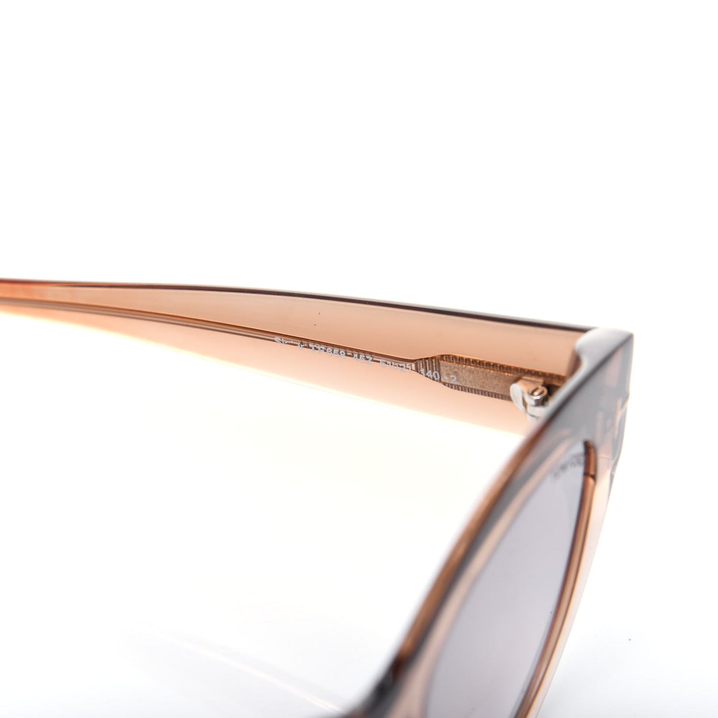 Acetate Slater Cat Eye Sunglasses TF658 Gold