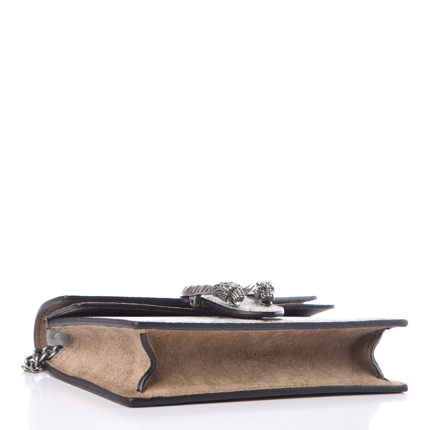 GG Supreme Monogram Super Mini Dionysus Shoulder Bag Taupe