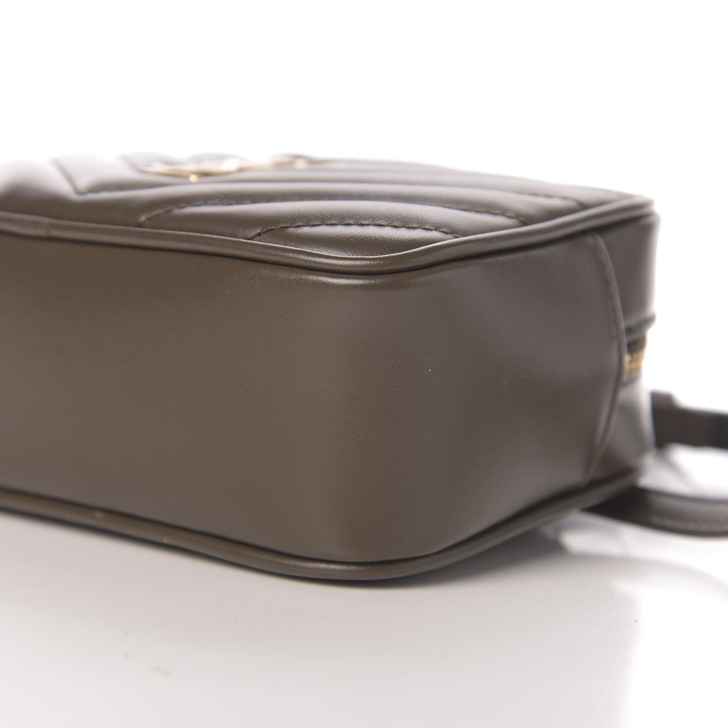 Calfskin Matelasse Monogram Lou Belt Bag Faggio