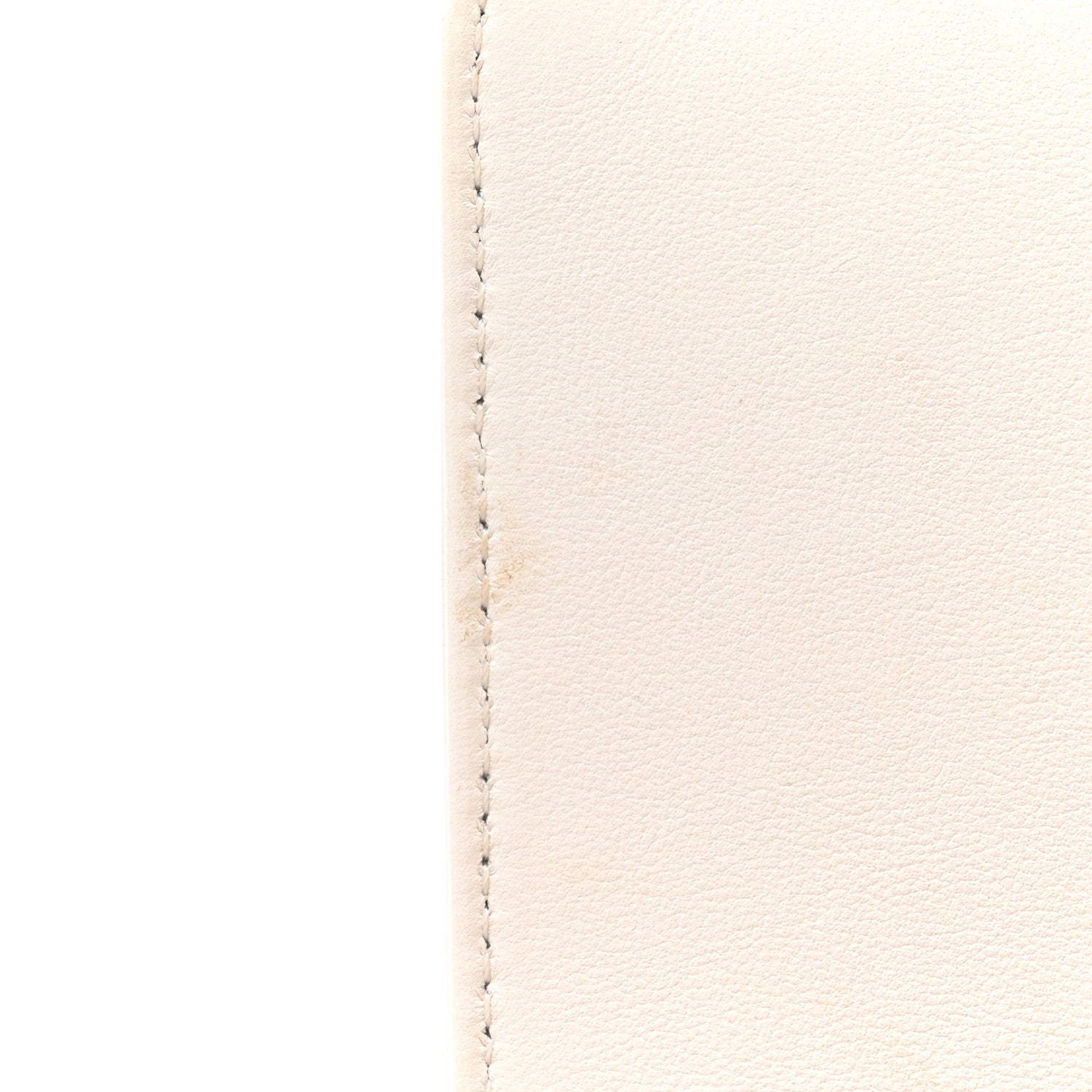 Chanel Calfskin Quilted Medium Chain Embellished Boy Flap White 12 of 14