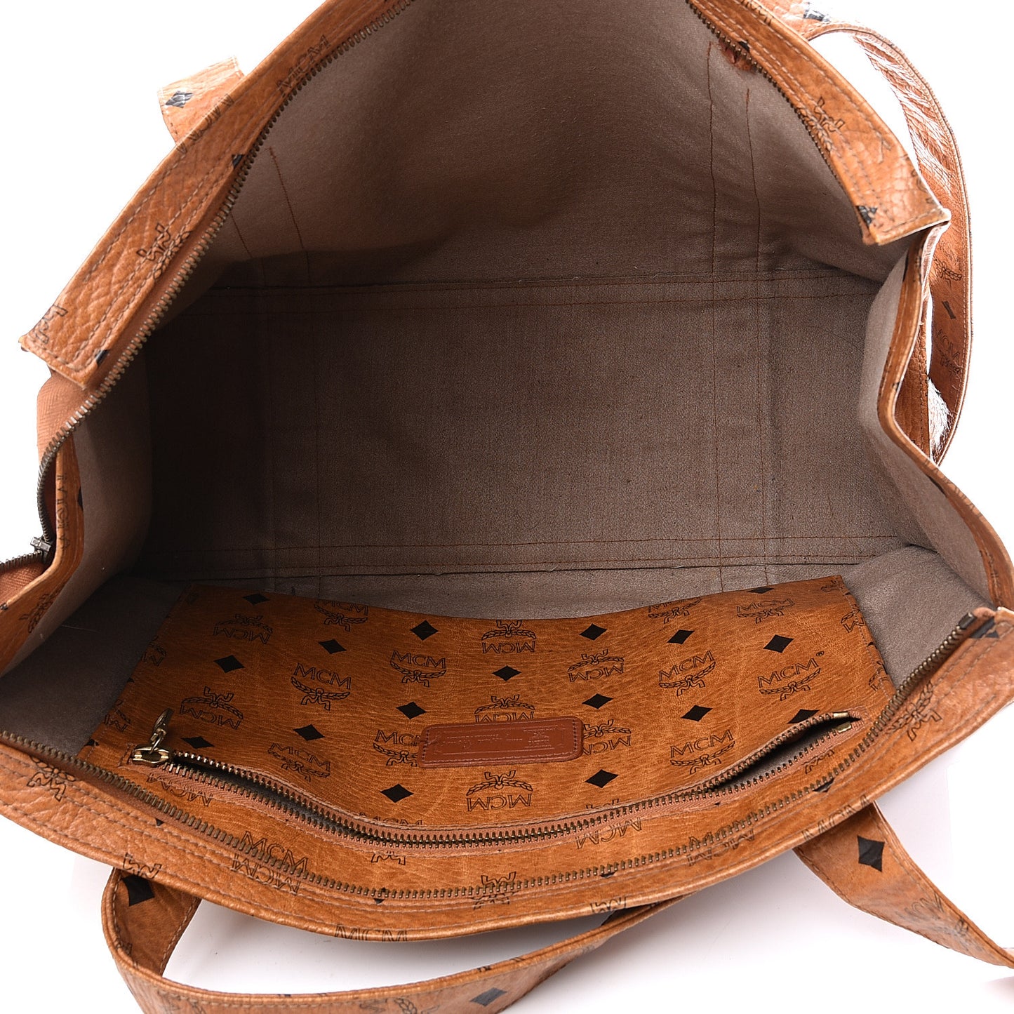 Visetos Shopper Tote Cognac