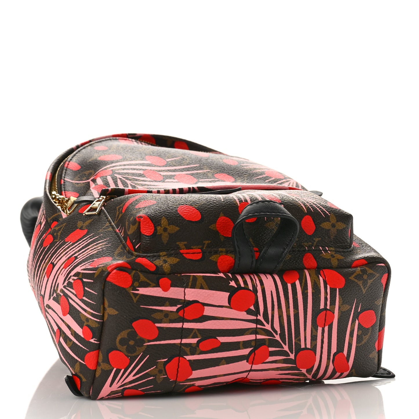Monogram Jungle Dots Palm Springs Backpack PM Sugar Pink Poppy