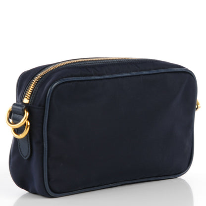 Prada Nylon Tessuto Pochette Saffian Blue 5 of 11