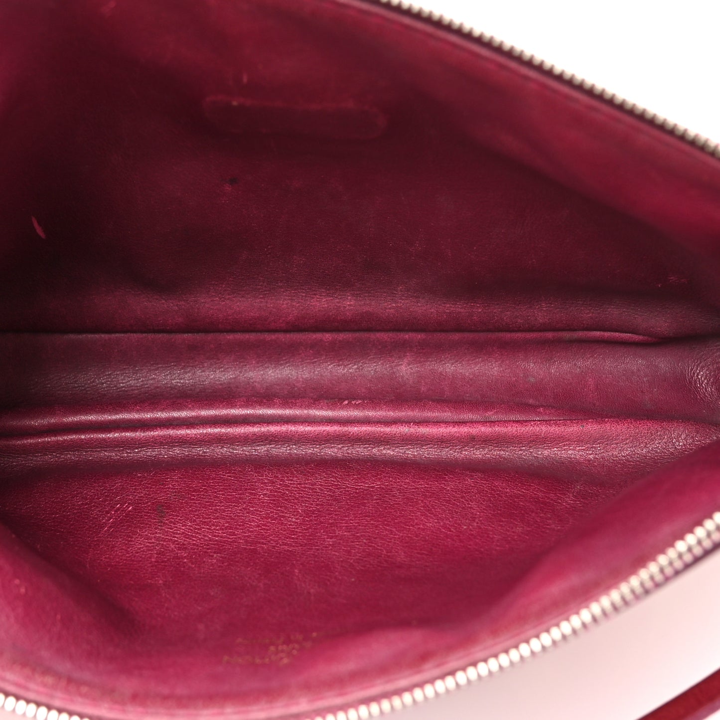 Monogram Charms Pochette Accessories Bag Fuchsia