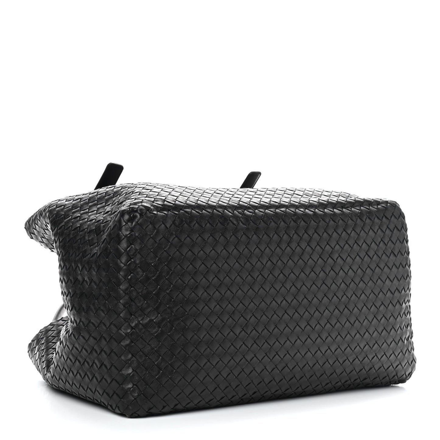 Nappa Intrecciato Large Cesta Tote Black