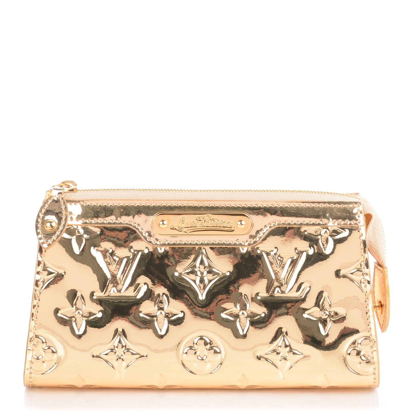 Monogram Miroir Trousse Cosmetic Bag Gold