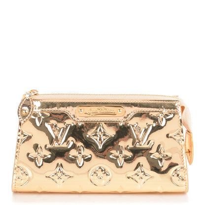 Louis Vuitton Monogram Miroir Trousse Cosmetic Bag Gold 1 of 7