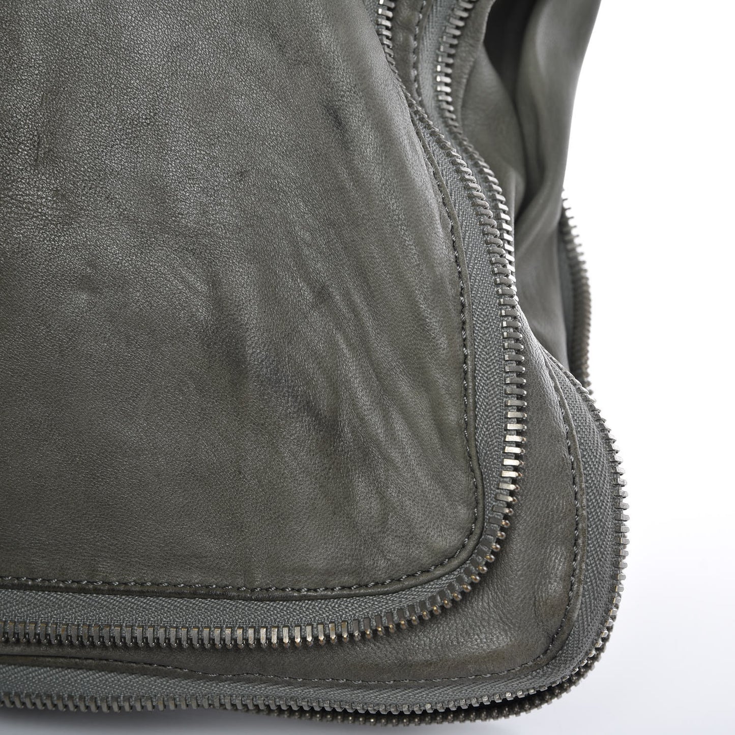 Lambskin Trudy Tote Green