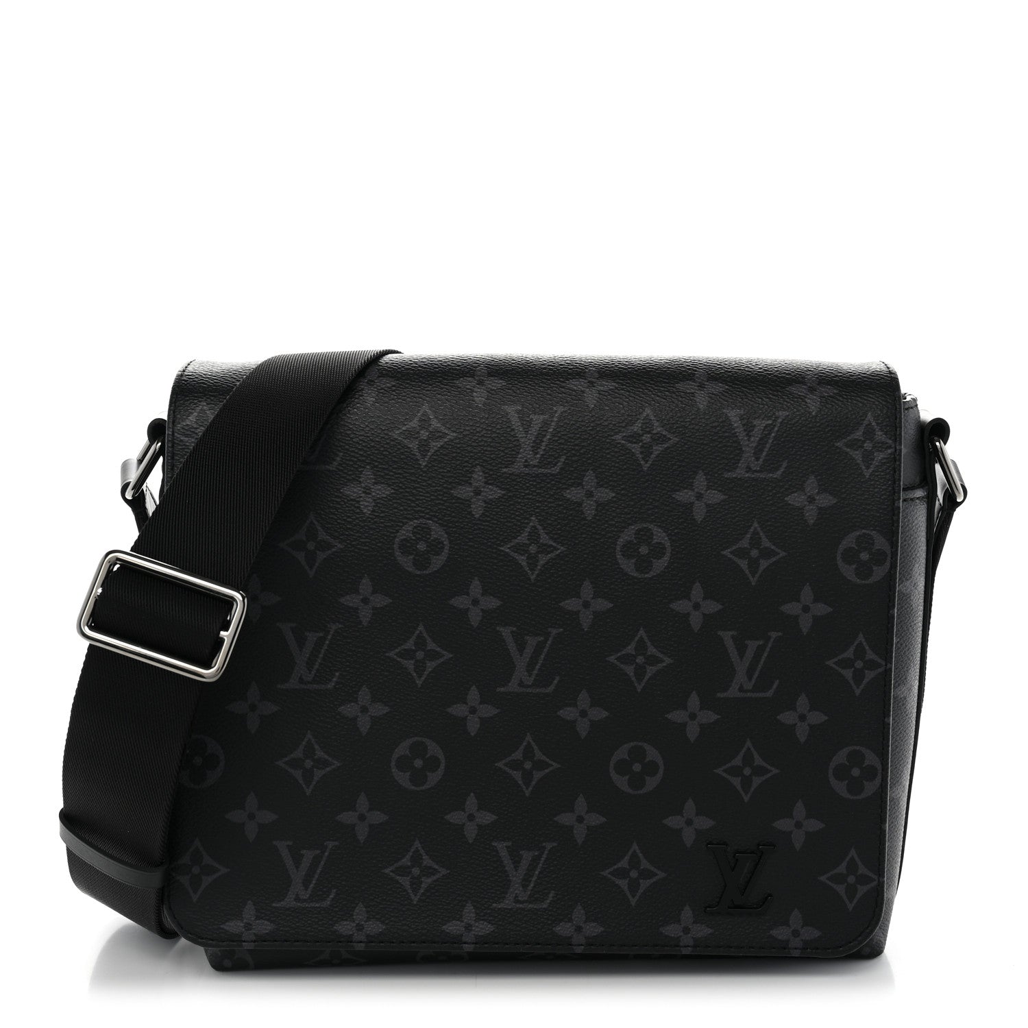 Louis Vuitton Monogram Eclipse District PM Black 1 of 9