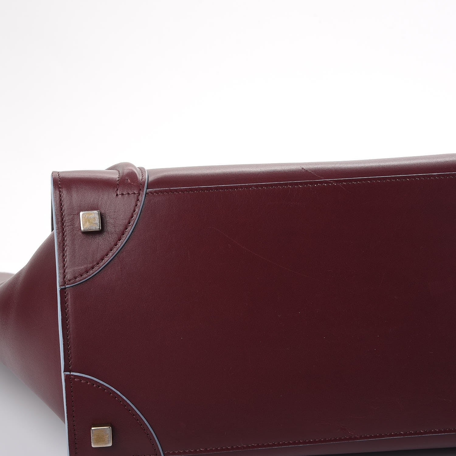 Celine Palmelato Mini Luggage Light Burgundy 16 of 21