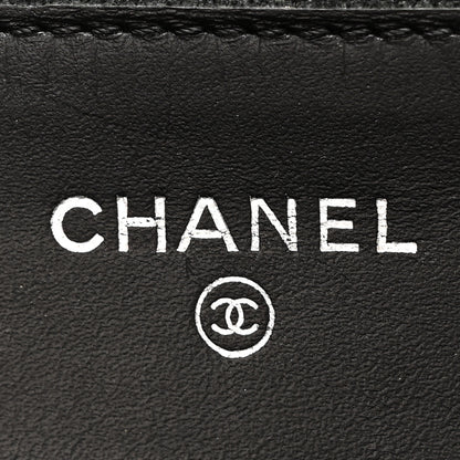 Chanel Caviar Timeless CC Wallet On Chain WOC Black 6 of 11