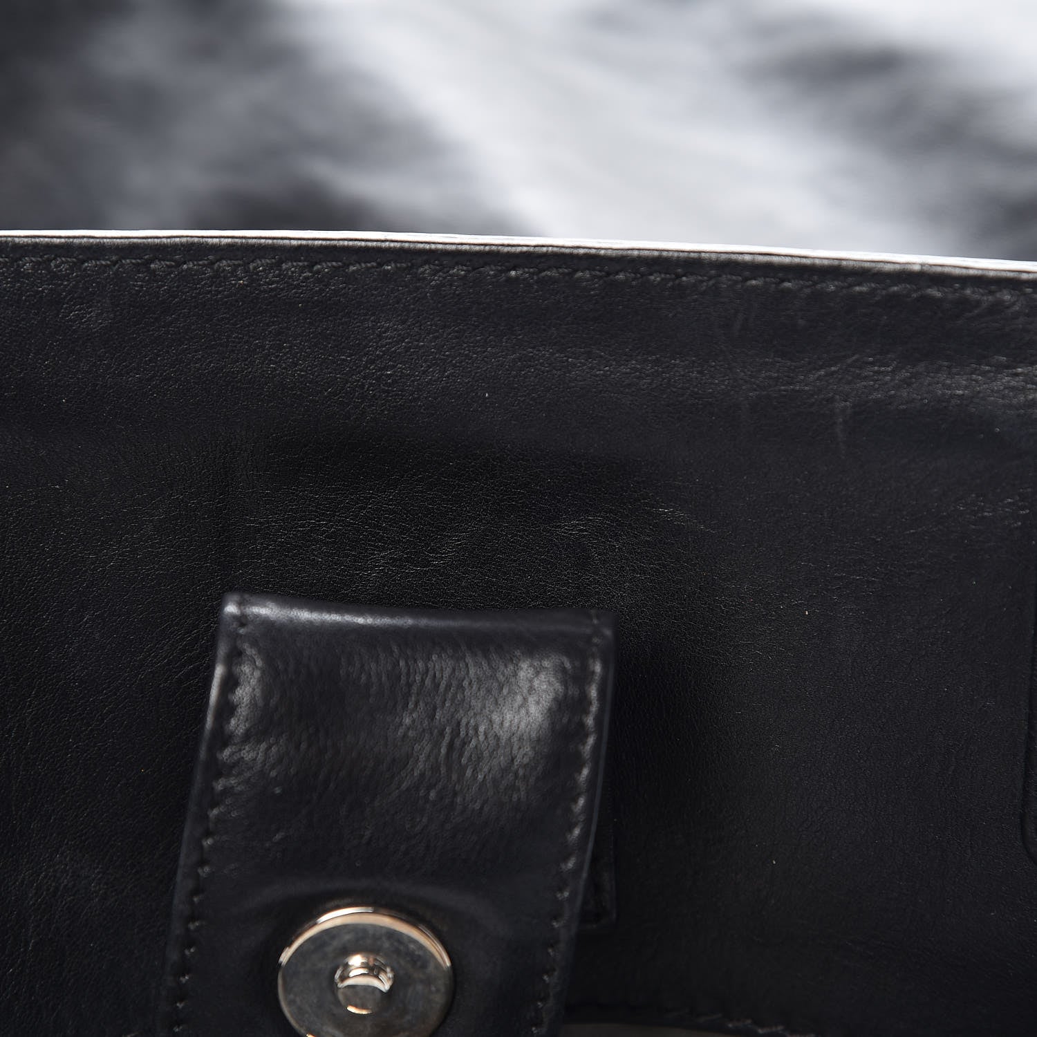 Chanel Calfskin Soho CC Shopper Tote Black 9 of 16