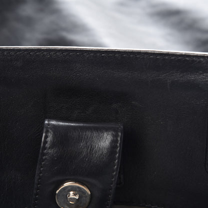 Chanel Calfskin Soho CC Shopper Tote Black 9 of 16
