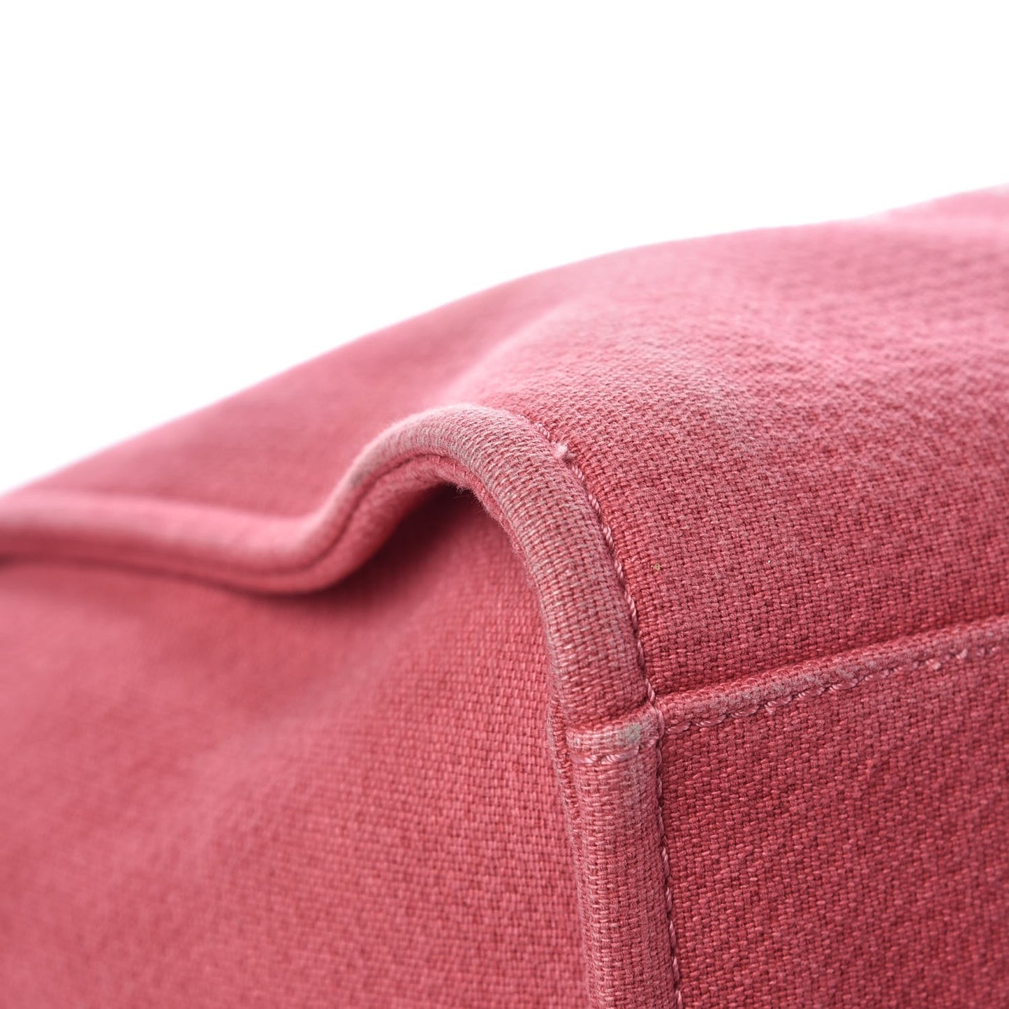 Canvas Large Deauville Tote Red