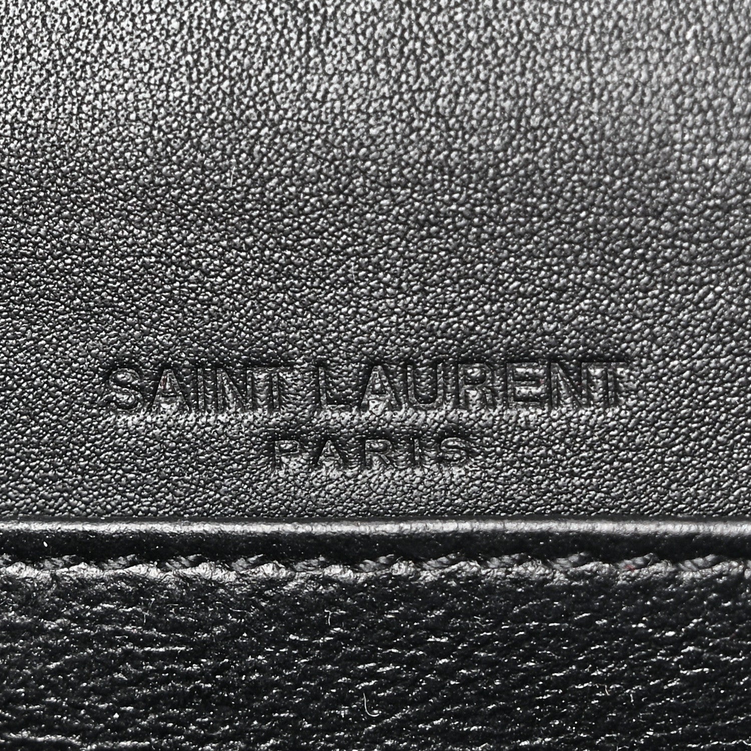 Saint Laurent Patent Monogram Kate Belt Bag Black 6 of 9