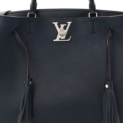 Louis Vuitton Calfskin Lockmeto Marine Rouge 7 of 10