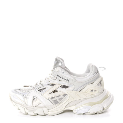 Balenciaga Rubber Mesh Womens Track.2 Open Sneakers 37 White 1 of 9