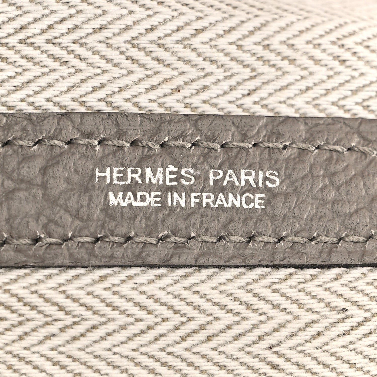 Hermes Vache Country Garden Party 36 MM Gris Asphalte 6 of 8