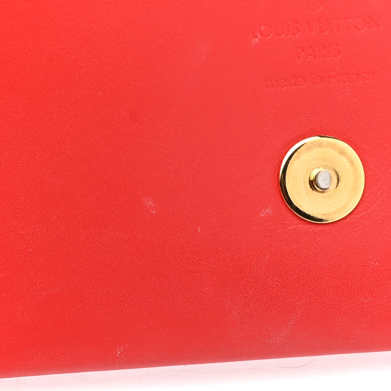 Louis Vuitton Monogram Woody Glasses Case Rouge 9 of 9