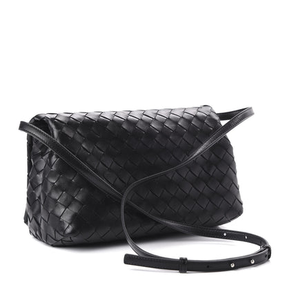 Bottega Veneta Nappa Intrecciato Crossbody Black 3 of 9