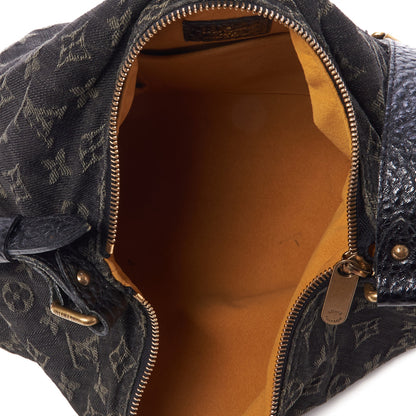 Louis Vuitton Monogram Slightly Denim Black 6 of 10