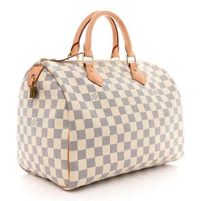 Louis Vuitton Damier Azur Speedy 30 3 of 11